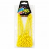 Neon Sarı Boncuk Kolye 80 cm – Retro 80’ler 90’lar Parti Aksesuarı (5263)