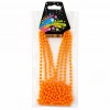 Neon Turuncu Boncuk Kolye 80 cm – Retro 80’ler 90’lar Parti Aksesuarı (5263)