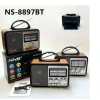 NNS NS-8897 Orta Boy Retro, Nostaljik, Ahşap Tasarım Radyo (5263)