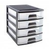 NO:3 ÇEKMECE 3 KATLI 35X25.4X22.6CM SİYAH VEYA BEYAZ GÖNDERİLİR (5263)