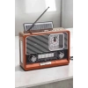Nostaljik Görünümlü Usb Girişli Bluetooth Bağlantılı Radyo