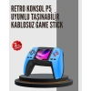Nostaljik Mini Gamepad | 520 Hazır Oyun, Tak Ve Oyna