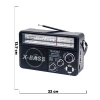 Nostaljik Radyo WAXIBA Nostaljik Radyo Bluetooth Fm Usb XB-2301RT (5263)