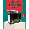 Nostaljik Tasarımlı Solar Şarjlı Radyo Am Fm Sw Ve Bluetooth