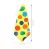 Palyaço Kravatı Lastikli Geniş Kesim 17x37 cm (5263)