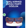 Parti Ve Festival Aksesuarı Led Işıklı Gözlük