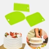 Pasta Hamur Şekillendirici Spatula Kesici Kazıyıcı Dekoratör Set (5263)