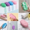 Peeling Etkili Süngerli Silikon Banyo Lifi – Asma Kancalı Duş Kesesi (5263)