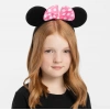 Pembe Fiyonklu Minnie Mouse Tacı Mini Kulak (5263)