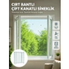 Pencere Ve Balkon İçin Çift Kanatlı Sinek Koruma Sinekliği