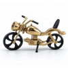 Pirinç Motosiklet Maketi Dekoratif Motor Modeli 3203