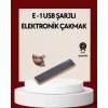 Plazma Ark Teknolojili Elektrikli Çakmak – Dokunmatik, Led Göstergeli, Şarj Edilebilir