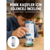 Pmma Optik Lensli Kompakt Taşınabilir Mikroskop Yeni Nesil