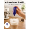 Portatif Kahve Köpürtücü – Latte, Cappuccino, Milkshake Ve Puding Yapıcı