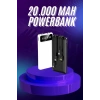 Powerbank 20.000 Mah Hızlı Şarj Özellikli Taşınabilir Usb Girişli