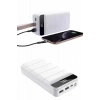Powerbank 50.000 Mah Dijital Göstergeli Taşınabilir 4 Portlu Hızlı Powerbank