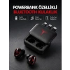 Powerbank Özellikli Bluetooth Kablosuz Kulaklık – Dokunmatik Kontrol, Uzun Pil Ömrü, Ergonomik Tasarım
