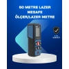 Profesyonel Lazer Metre Hassas Ölçüm Ve Dijital Ekran