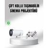 Projeksiyon Cihazı 4k Destekli Kablosuz Bağlantılı Bluetooth 5.0