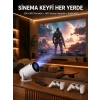 Projeksiyon Cihazı Video Oyun Konsolu 8 Gb Hafıza Lcd Ekran Kumandalı  Yeni Nesil