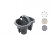 QLUX L-00515 HEYBE KAŞIKLIK TEZGAH ÜSTÜ 4 BÖLMELİ - PLASTİK (5263)