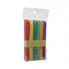RENKLİ - 1000 ADET AHŞAP ELİŞİ - DİL ÇUBUK 15CM X 1.8CM (5263)