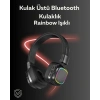 Rgb Işıklı Katlanabilir Bluetooth 5.3 Kulak Üstü Kulaklık