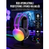 Rgb Işıklı Yüksek Ses Kaliteli Kablosuz Kulak Üstü Bluetooth Kulaklık