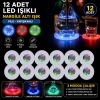 RGB LED Nargile Altı Işık 12’li Set (5263)