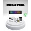 Rgb Led Panel – Mobil Uyumlu, Yazı Ve Gıf Destekli, Usb Bağlantılı Dekoratif Ekran
