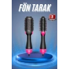 Saç Kurutma Makinesi Saç Düzleştirici Fön Tarak Isı Ayarlı Sıkı Dişli