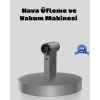 Şarjlı 130000 Rpm Hava Üflemeli Ve Vakumlu Araç Ev Temizlik Makinesi