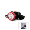 ŞARJLI 2W KAFA LAMBASI FENER 6 LED FİŞ ŞARJLI KADEME IŞIK AYARI (5263)