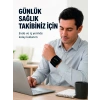 Şarjlı Bilekten Dijital Tansiyon Ölçer Geniş Lcd Ekranlı