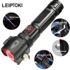 Şarjlı El Feneri  Yüksek Güçlü LED Işık USB ile Şarj ESCAPE RESCUE (5263)