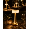 Şarjlı Gold Mantar Masa Lambası Dimmer Ayarlı Kablosuz Led Lamba