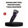 Şarjlı Saç Ve Sakal Tıraş Makinesi Kablosuz Kompakt Tasarımlı