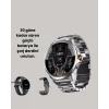 Şık Metal Kasa Ve Değiştirilebilir Kordonlarla Sw80 Smartwatch