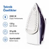SPRING BUHARLI ÜTÜ SERAMİK TABAN 2600W BUHAR 30-120GR (5263)