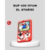 Sup Retro El Konsolu – 500 Oyun, 2 Lu, 3 İnç Ekran, Taşınabilir Şarjlı Atari