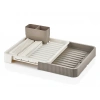 SÜRGÜLÜ  BULAŞIKLIK PLASTİK  32.5CM X 35.5CM - 51.5 X 35.5CM - GRİ RENK (5263)