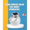 Suya Dayanıklı Güneş Enerjili Cam Şişe Sarkıt Lamba