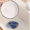 Süzgeçli Lavabo Gider Koruyucu Mat Gri (5263)