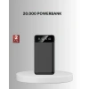Taşınabilir 20.000 Mah Hızlı Şarj Powerbank 4 Çıkışlı