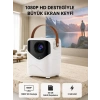 Taşınabilir Akıllı 1080p Projektör – 64gb Hafıza, 2gb Ram, Full Hd Görüntü, Kumandalı Yeni Nesil