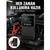 Taşınabilir Araç Akü Şarj Takviye Cihazı 150 Psı Dijital Kompresör Yeni Nesil