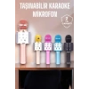 Taşınabilir Bluetooth Karaoke Mikrofon: Hafıza Kart Girişli, Etkileyici Performans