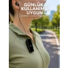 Taşınabilir Bluetooth Kulaklık Dijital Göstergeli Klipsli Tek Kulaklıklı Kompakt Cihaz