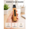Taşınabilir Dumansız Mini Küllük Ahşap Görünümlü 3 Farklı Uçlu Kompakt Tasarım