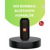 Taşınabilir Kablosuz Hoparlör 2 Woofer 2 Tweeter 12 Saat Oynatma